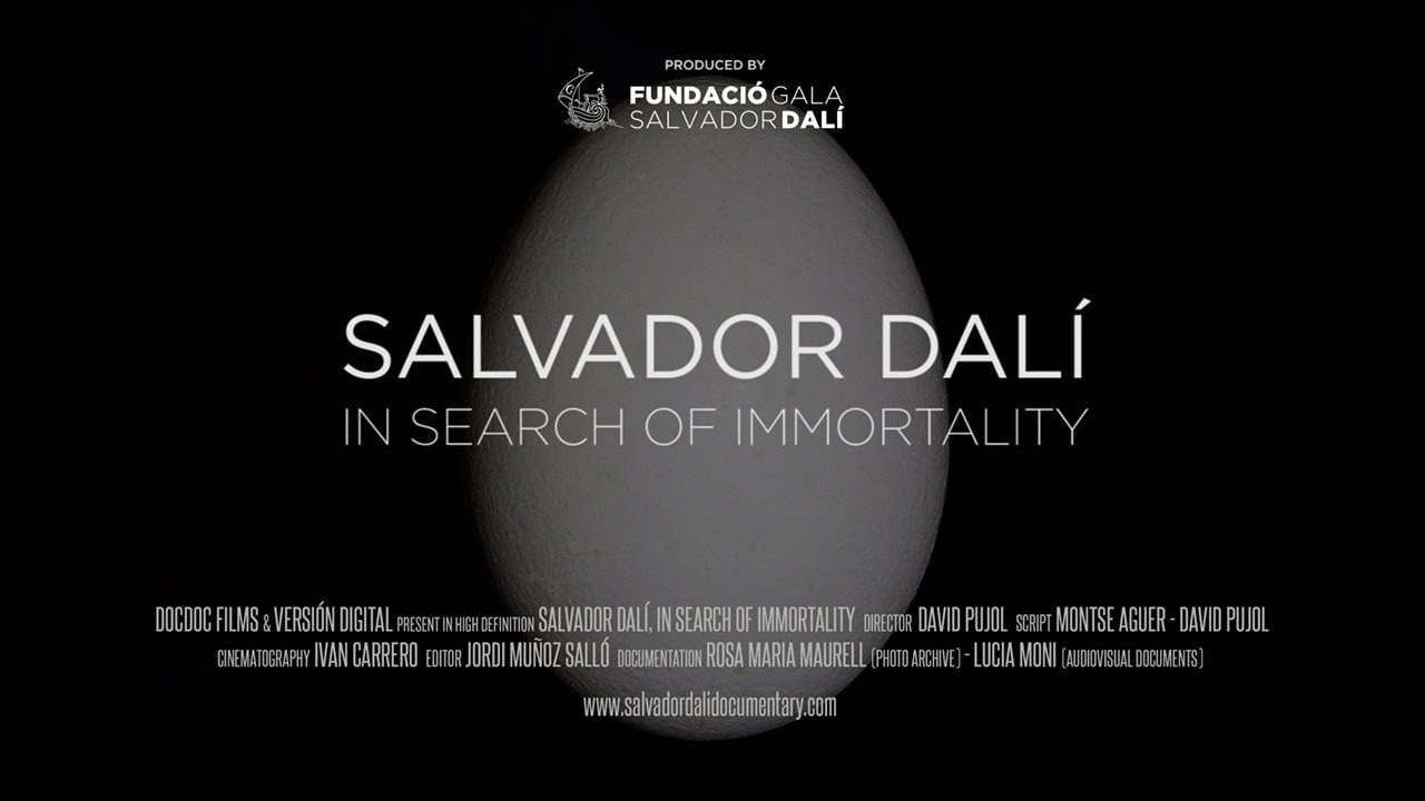 Poster of a movie about Dalí from Cadaques, an insider tour of his life, art and creativity.
